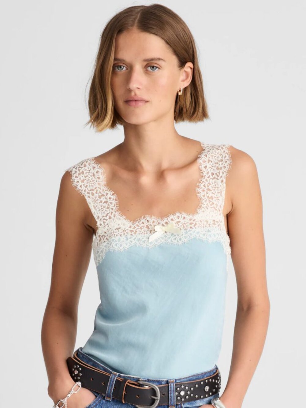 NWT Alexa Chung x Madewell Satin Charlotte Camisole